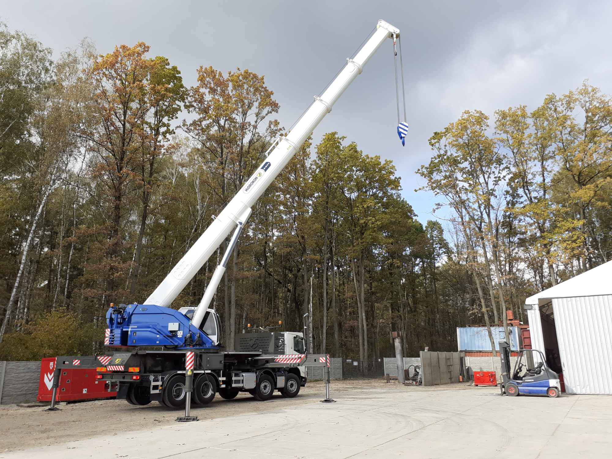 Żuraw Hidrokon HK 180 33 T3 (60 ton) Stara Bukówka - zdjęcie 4