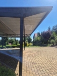 Wiata samochodowa CarPort 8x5 m + wypust dachu 1m  rynny GP721 Legnica - zdjęcie 3