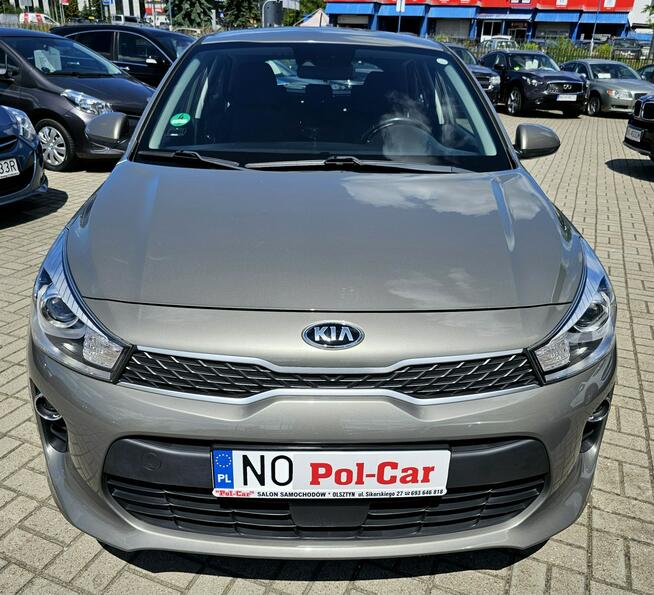 Kia Rio model 2018, grzana kierownica i fotele, asystent pasa, radar Olsztyn - zdjęcie 2