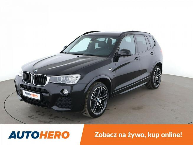 BMW X3 M Sport, automat 4x4 skóra bi-xenon panorama grzane fotele Warszawa - zdjęcie 1