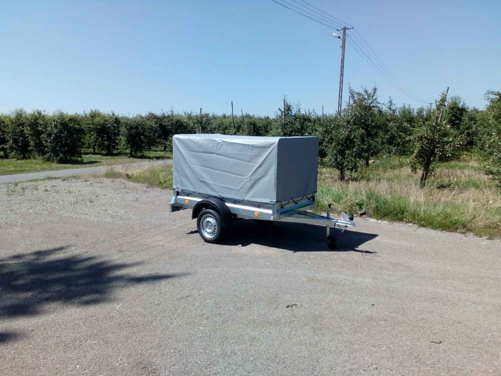 Przyczepa Nowa 750 kg  Ocynk Mocna Osiek - zdjęcie 2