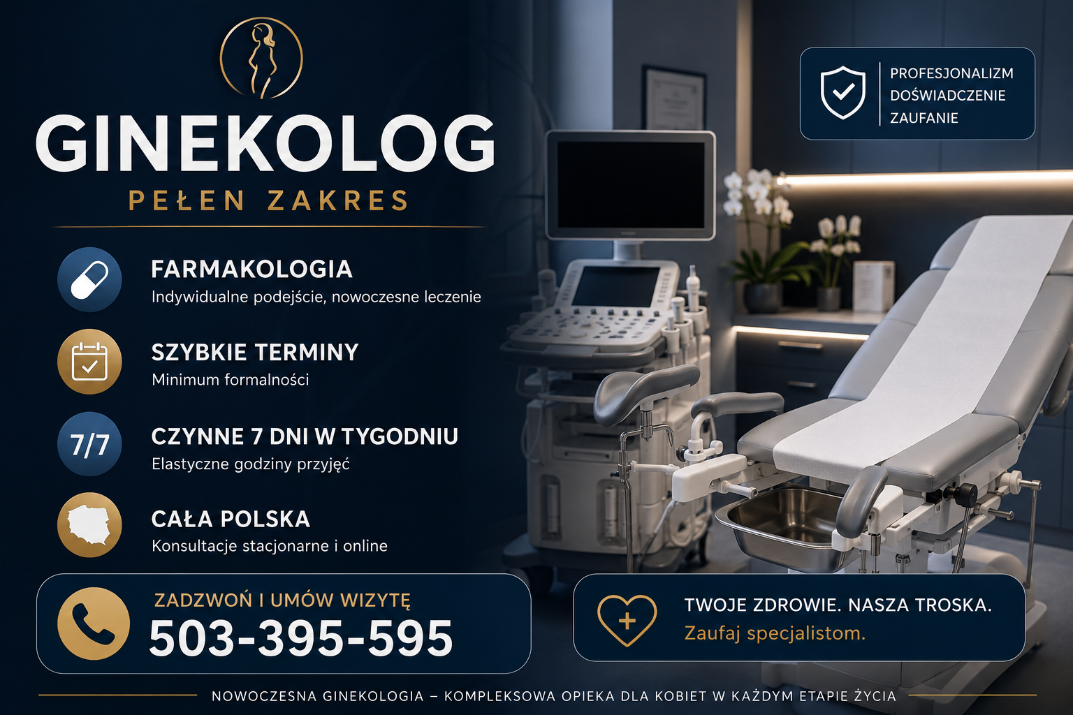 Ginekolog nowoczesna opieka dla kobiet Farmakologia Zielona Góra - zdjęcie 1