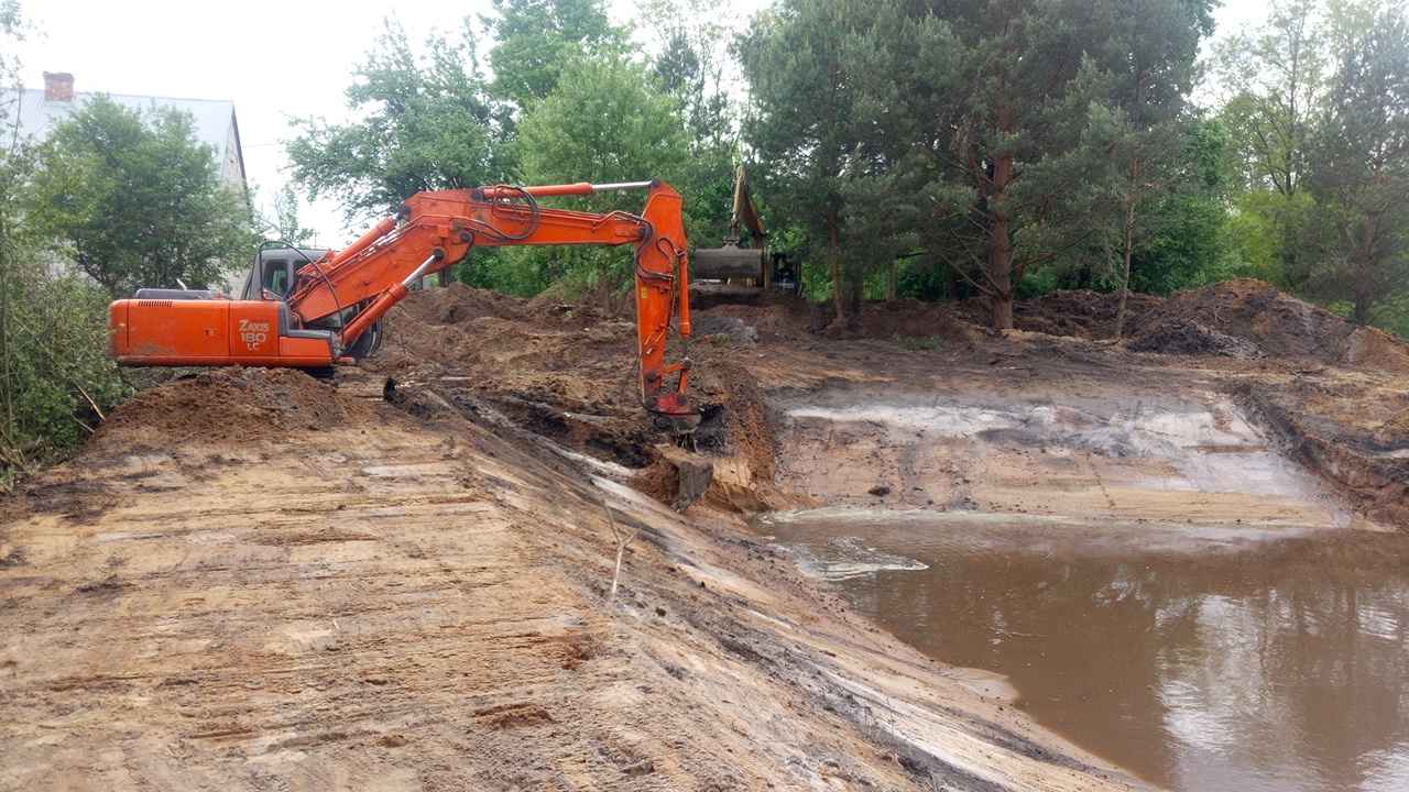 wyburzenia rozbiórki kopanie stawów (zbiorników) usługi koparkami Janów Lubelski - zdjęcie 3