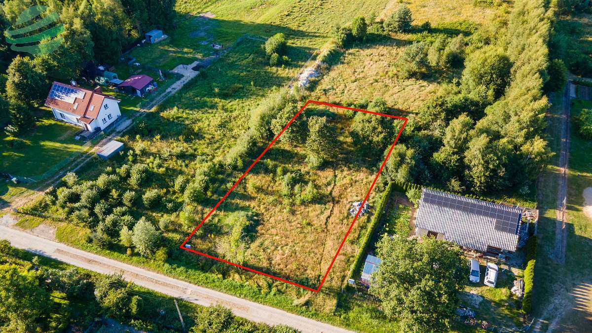 Działka budowlana 1302 m² z pozwoleniem na budowę Rusko - zdjęcie 7