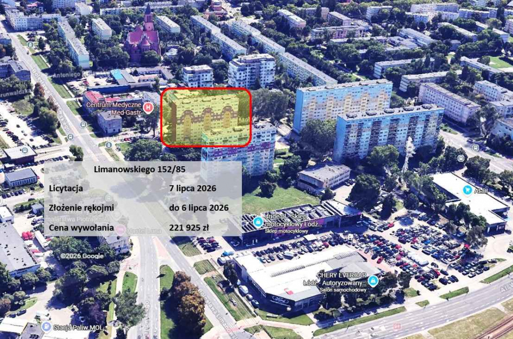 Licytacja komornicza, 8 piętro, Żubardź Bałuty - zdjęcie 3
