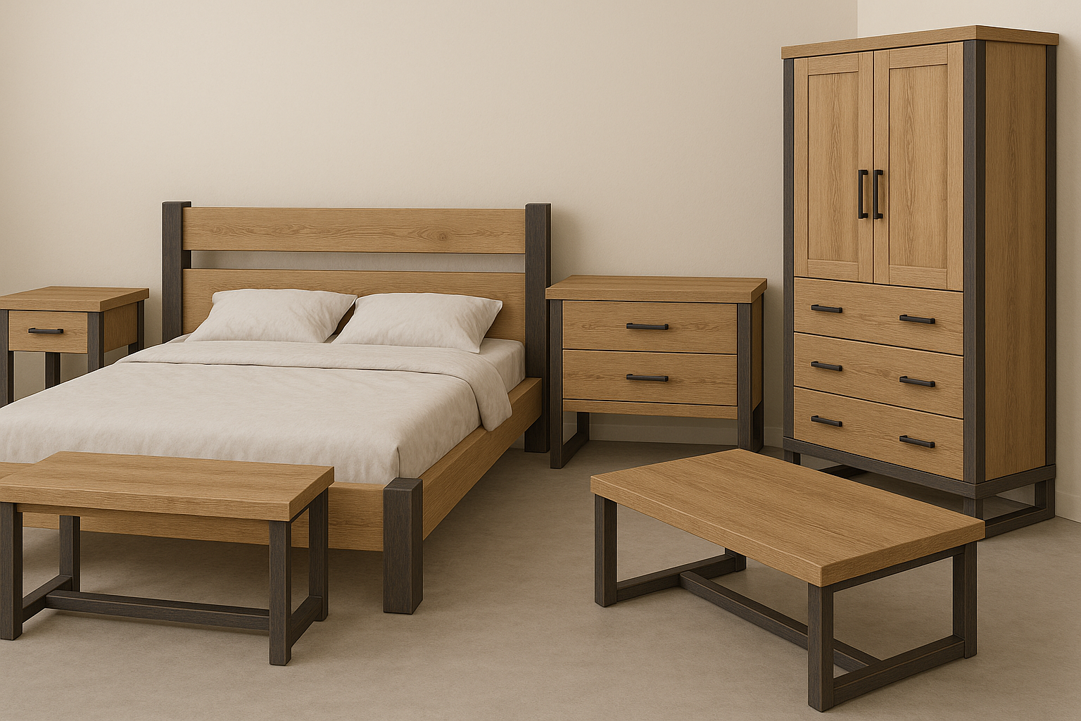 Meble salon kuchnia pokój grube drewniane nowoczesne na zamówienie Jasienica Rosielna - zdjęcie 2