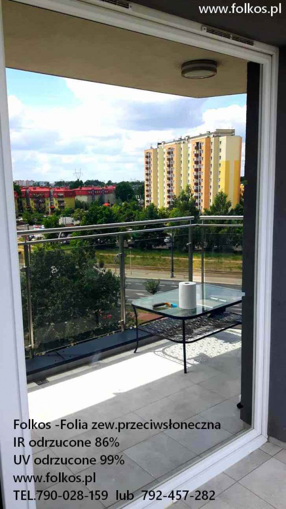 Folkos folie  przeciwsłoneczne Warszawa - Oklejamy okna Folia Silver Białołęka - zdjęcie 8