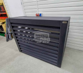 Osłona Pompy Ciepła 120x70x140cm Antracyt Zabudowa GP538 Rzeszów - zdjęcie 9