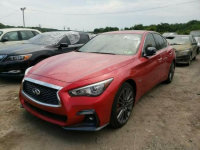 Infiniti Q50 2019, 3.0L, Red Sport, porysowany lakier Warszawa - zdjęcie 2