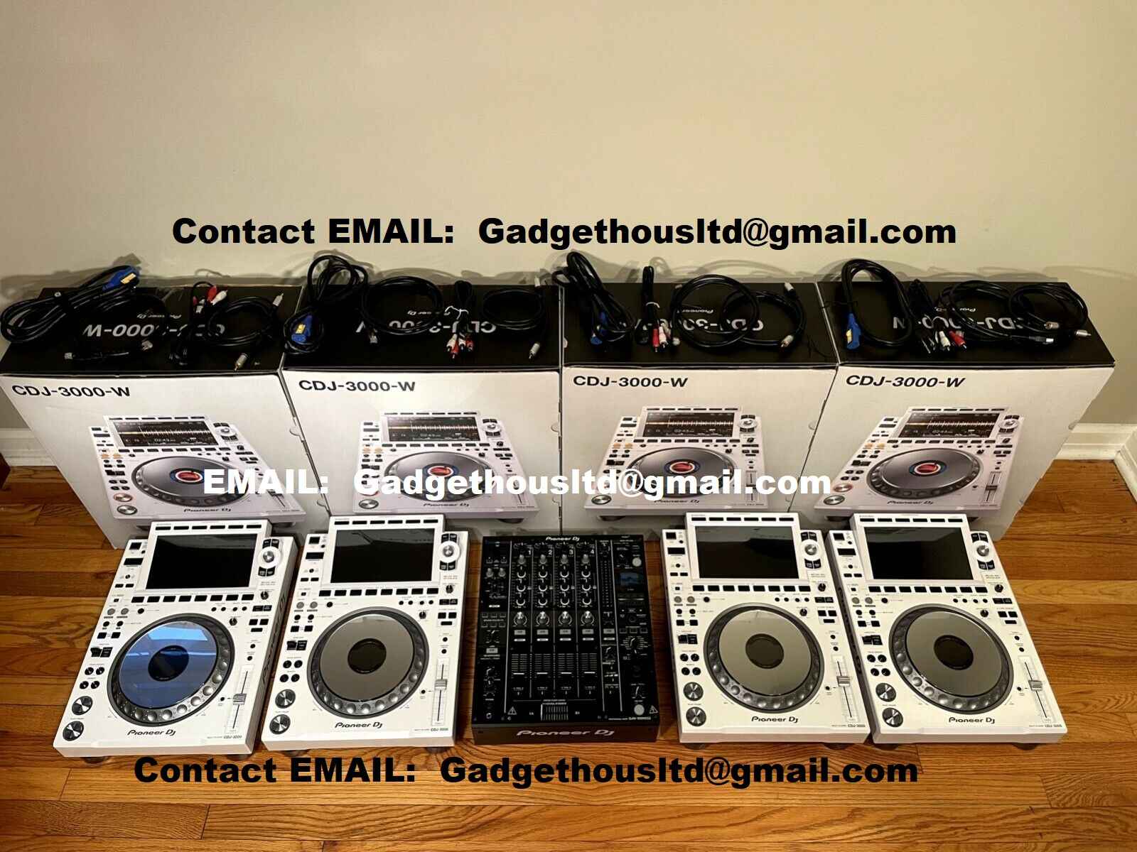 Pioneer DJ DJM-A9, Pioneer CDJ-3000, Pioneer CDJ-2000NXS2, DJM-900NXS2 Bemowo - zdjęcie 9