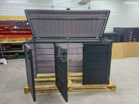 Zabudowa koszy na śmieci wiata obudowa 207x80x120 cm 3x240L GP543 Podgórze - zdjęcie 3