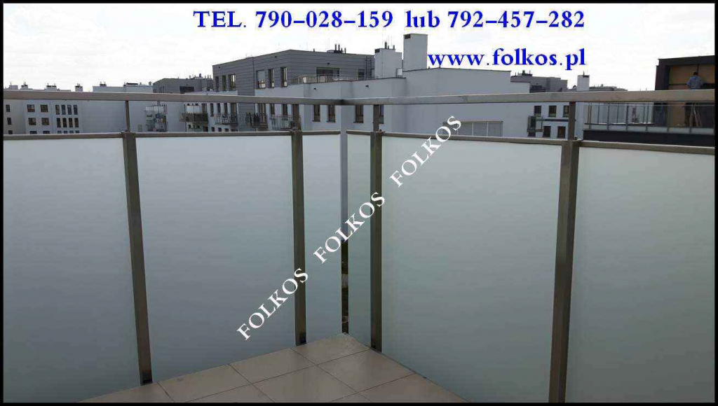 Folia Balkonowa Warszawa - Oklejanie balkonów Białołęka - zdjęcie 8