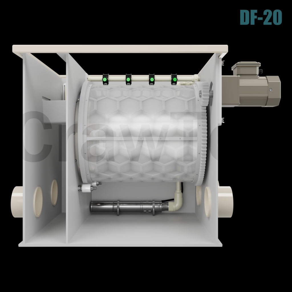 Filtr bębnowy do oczka wodnego Śródmieście - zdjęcie 1