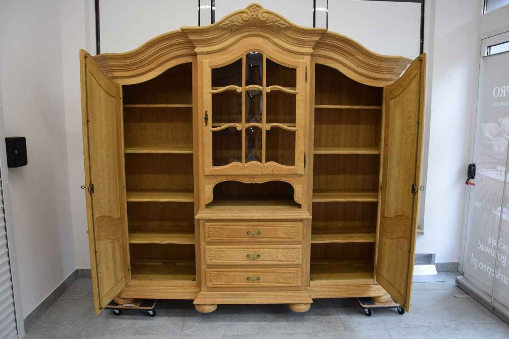 kredens z drewna dębowego - super stan Olsztyn - zdjęcie 5