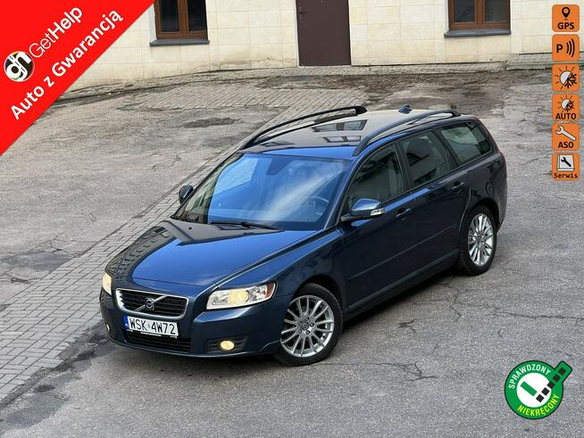 Volvo V50 1,6D Skóra Navi  Alu17 Service+NAP!!! Sokołów Podlaski - zdjęcie 1