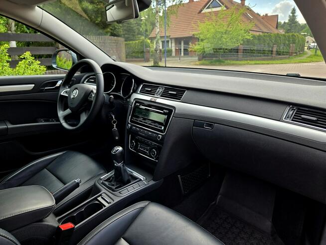 Škoda Superb LIFT Kombi 2.0TDI 140KM 2015r Xenon, Skóry, Manual Tychy - zdjęcie 6