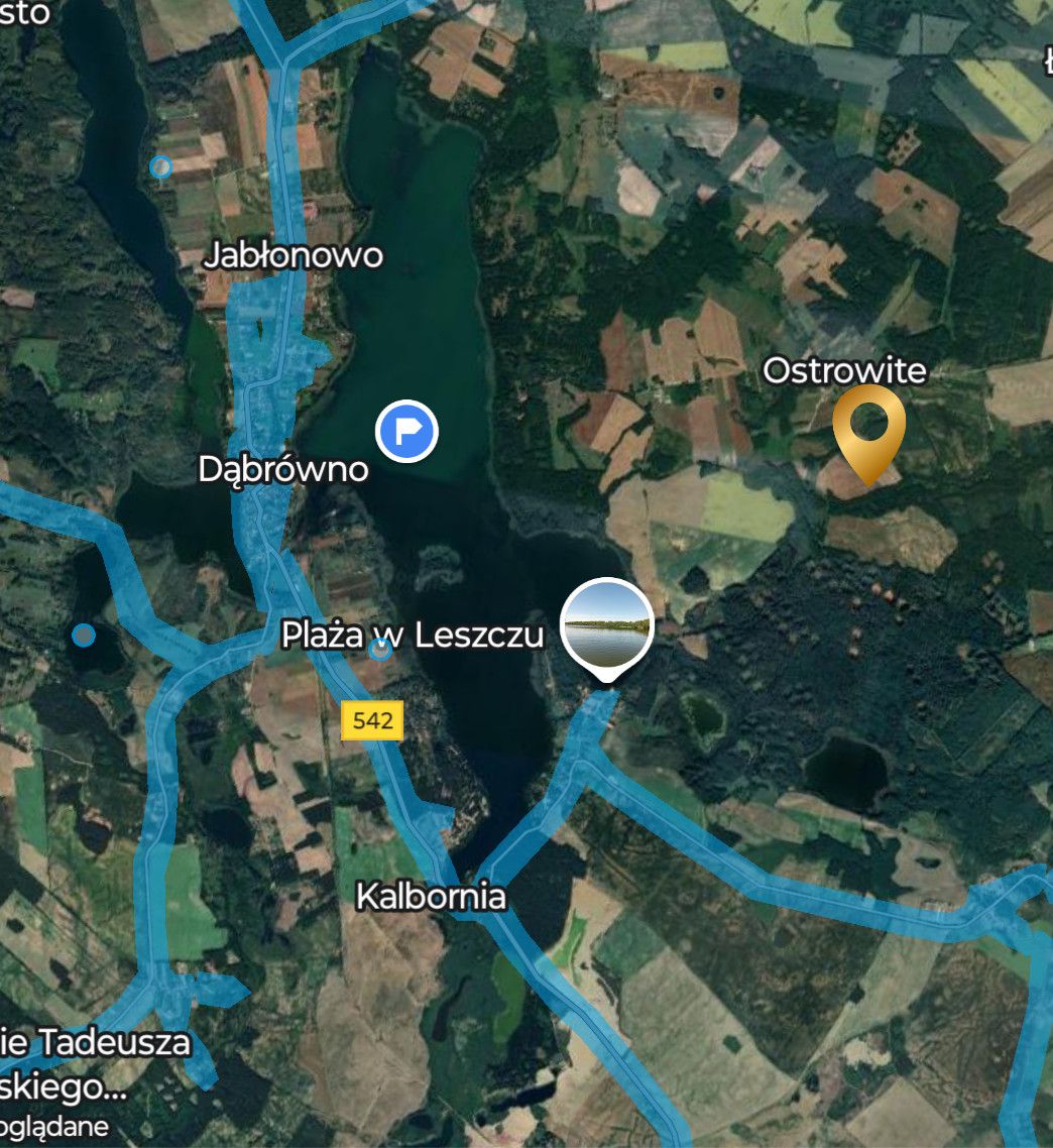 Działka|Blisko jeziora Dąbrowa Wielka Ostrowite - zdjęcie 1