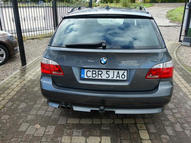 Bmw E61 530d 3.0 diesel 231km manual xenon hak Słupsk - zdjęcie 4