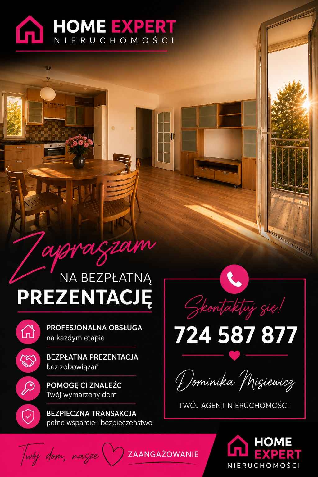 3pok, 63met, okolice Wagnera BALKON/2002 (Wrocław) Krzyki - zdjęcie 1