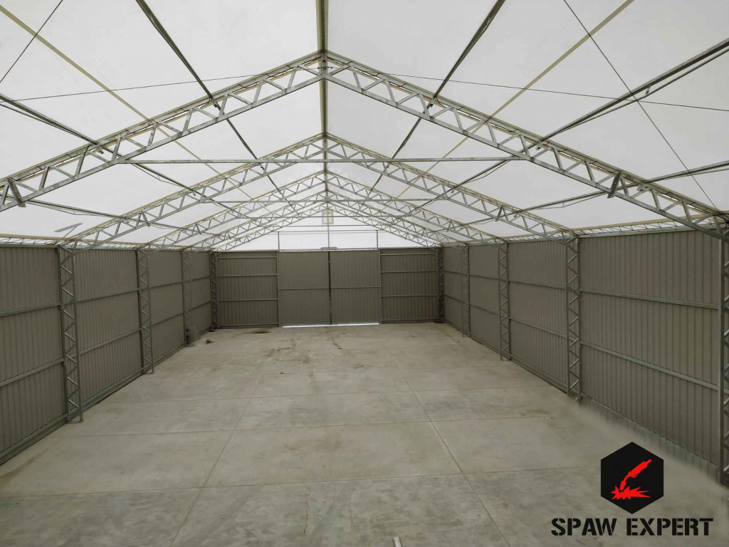 Hala namiotowa 10x20x4m solidna stalowa, cena NETTO! Górna - zdjęcie 2