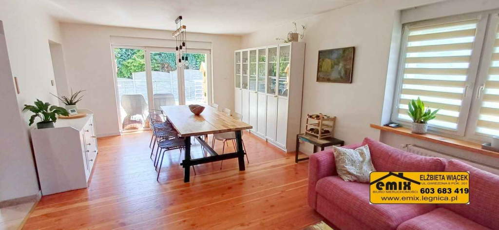 Piękny dom z tarasem, ogrodem i garażem, w Wilkowie k. Złotoryi Złotoryja - zdjęcie 4