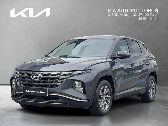 Hyundai Tucson 1.6 T-GDI 150KM, manual, serwisowany w ASO, gwarancja Toruń - zdjęcie 1