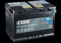 Akumulator 77Ah 760A Exide Premium EA770 DARMOWY DOWÓZ