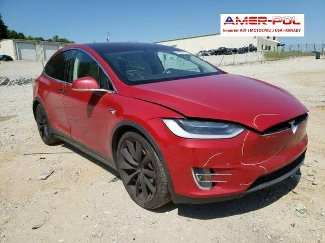 Tesla Model X 100D, 2018, 4x4, od ubezpieczalni Warszawa - zdjęcie 1