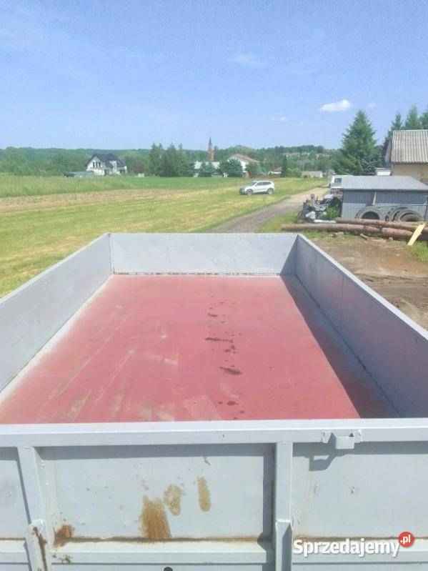 PRZYCZEPA WYWROTKA D-47 po remoncie nowe blachy Jasło - zdjęcie 6