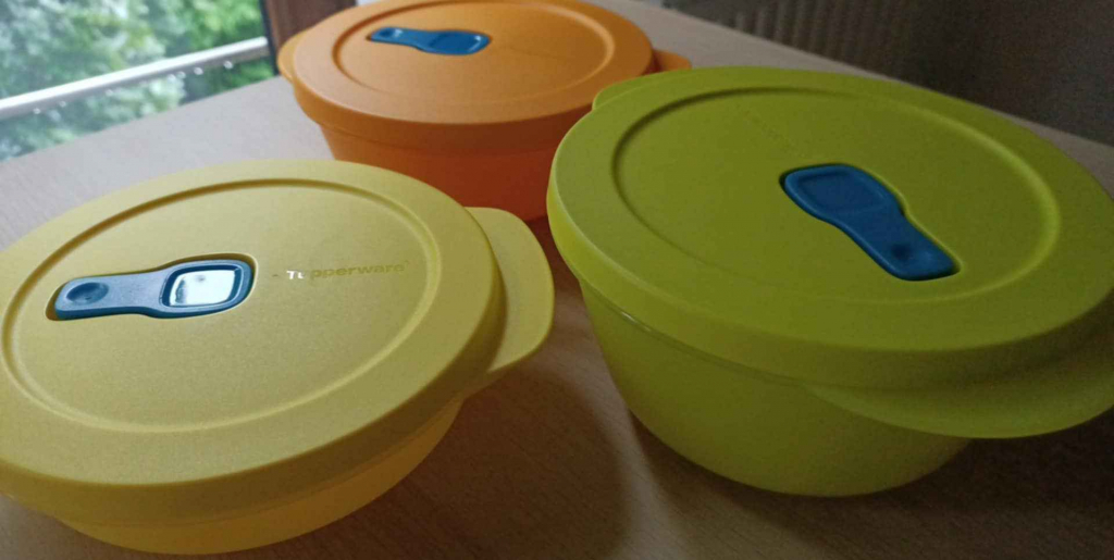 NOWE 3szt Tupperware Zestaw Mini Cristallo pojemniki do mikrofalówki Śródmieście - zdjęcie 1