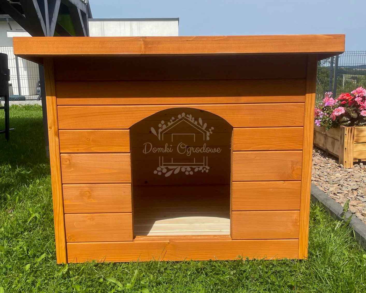 Buda dla psa Rozmiar "L" - Pinia - Dach spad w tył ID831 Wieliczka - zdjęcie 4