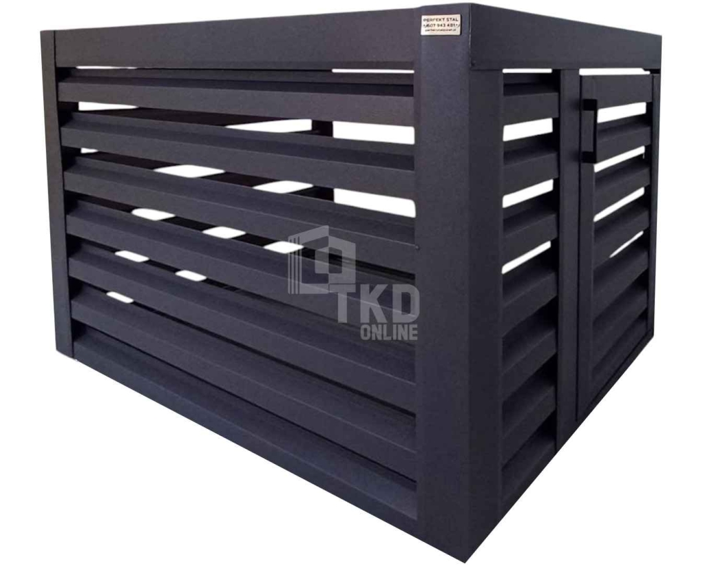 Osłona klimatyzatora pompy ciepła 90x50x70 cm drzwiczki TKD442 Białogard - zdjęcie 1