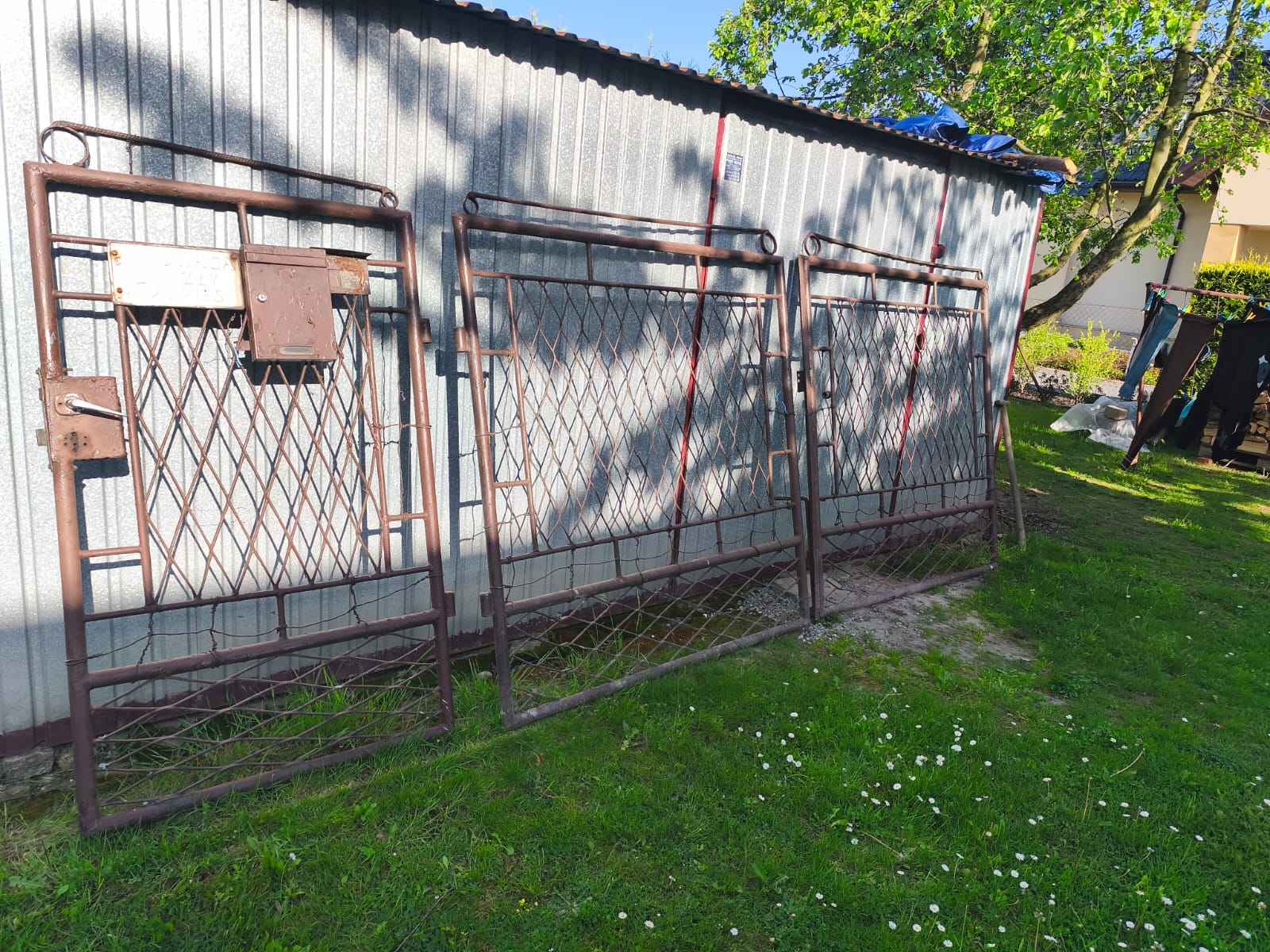 Brama wjazdowa dwuskrzydłowa z furtką Pawłowice - zdjęcie 5