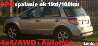 SUZUKI SX4 AWD 4x4 Automat LPG JAPAN jak yaris