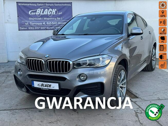 BMW X6 Salon Polska - Bezwypadkowy - Gwarancja 12 m-cy Konin - zdjęcie 1