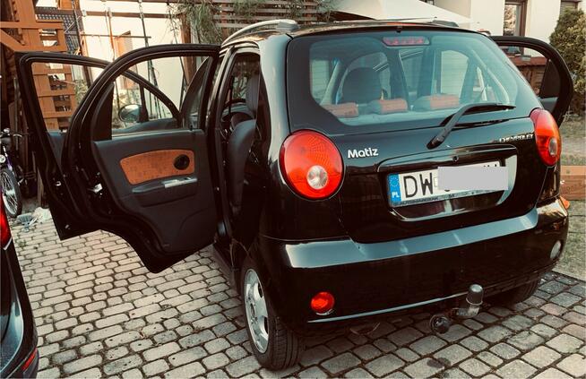 Chevrolet Matiz 1.0 SE z inst gaz, ksiazka serwisowa + hak Kamień - zdjęcie 7