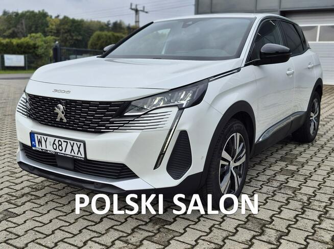 3008 Hybrid 136KM e-DCS6 / Polska / 9748km / Biały perłowy Studzienice - zdjęcie 1