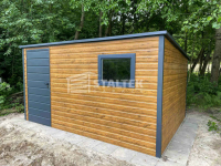 Schowek - Domek Ogrodowy 3x2 drzwi - okno - drewnopodobny - dach ST158 Bełchatów - zdjęcie 3