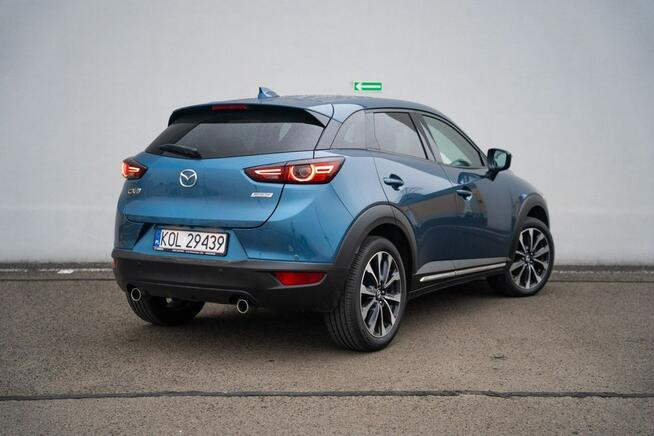 Mazda CX-3 Eternal Blue Salon PL Bezwypadkowy egzemplarz Automat ASO Kraków - zdjęcie 2
