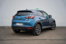 Mazda CX-3 Eternal Blue Salon PL Bezwypadkowy egzemplarz Automat ASO Kraków - zdjęcie 2