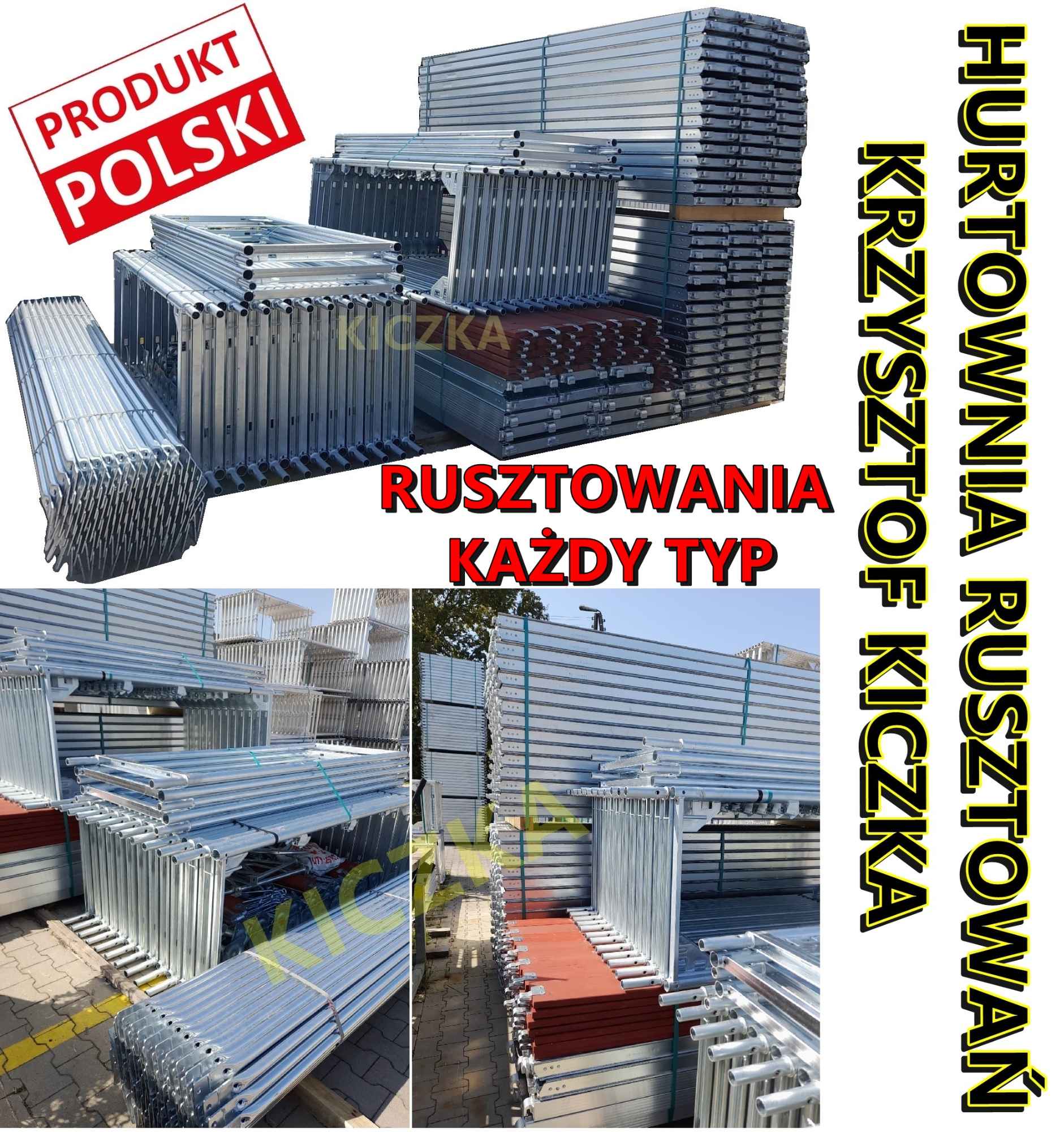 RUSZTOWANIA ELEWACYJNE Fasadowe Poznańskie Modułowe RUSZTOWANIE ~150m2 Ursus - zdjęcie 8