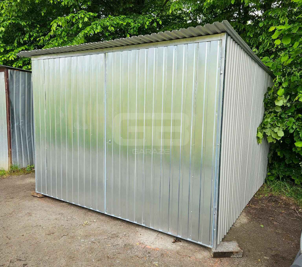 Garaż blaszany 3x5m II gat blaszak na budowę wolnostojący brama GB125 Siedlce - zdjęcie 1