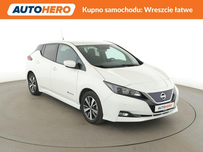Nissan Leaf EV kamera tempomat niski przebieg navi automat Warszawa - zdjęcie 11