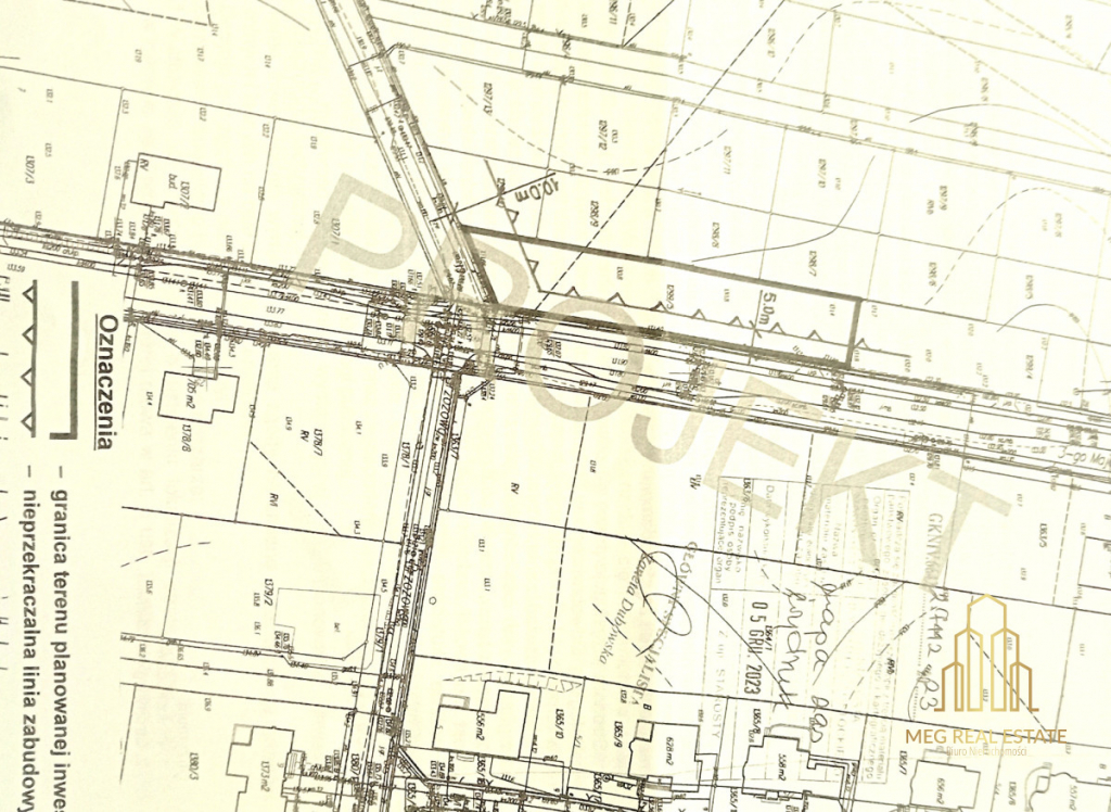 Działka z WZ na dwa domy* Nowodworce* 1335m2* Nowodworce - zdjęcie 9