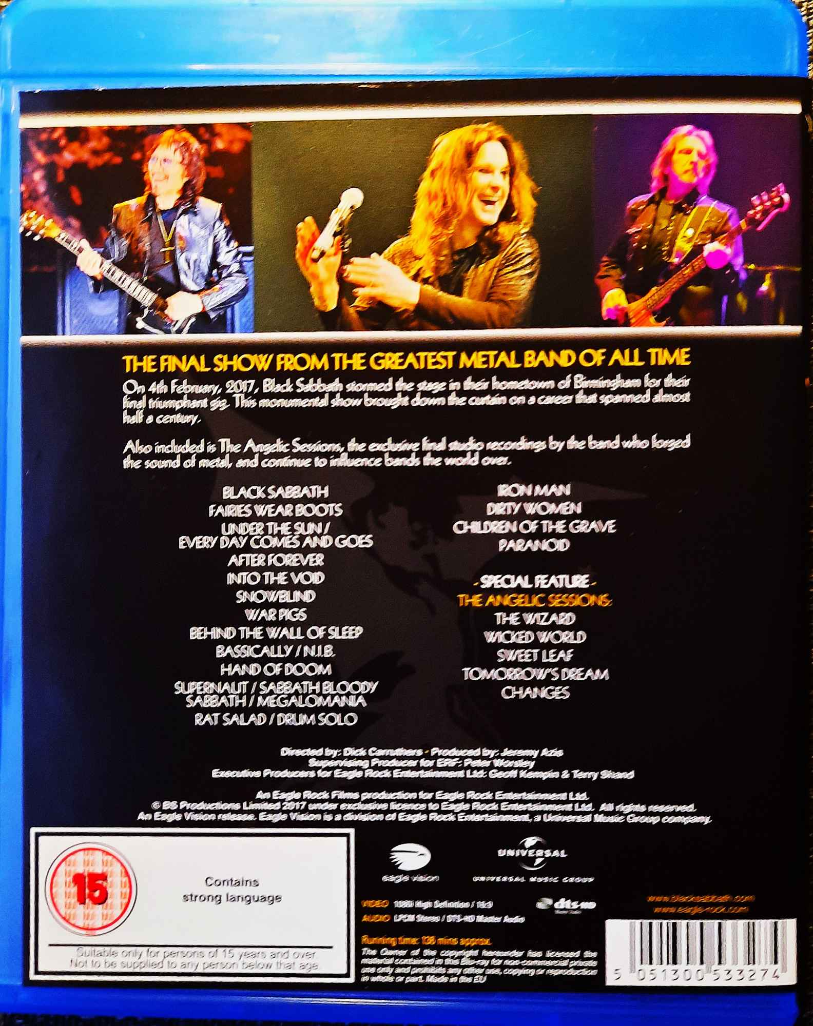 Polecam Podwójny Album BLU RAY WspaniałyKoncert BLACK SABBATH The End Ochota - zdjęcie 2