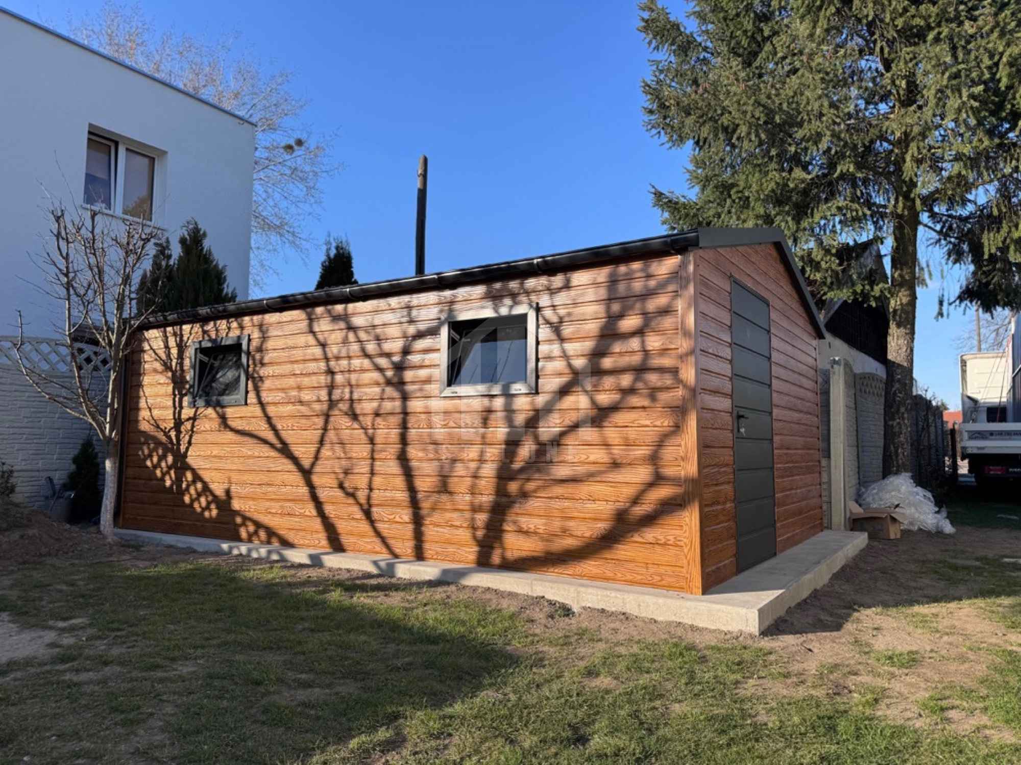 Schowek - domek ogrodowy 3x5m - drzwi - 2x okno - rynna SO104 Rzeszów - zdjęcie 2