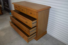 komoda dębowa z szufladami - jak nowa Olsztyn - zdjęcie 5