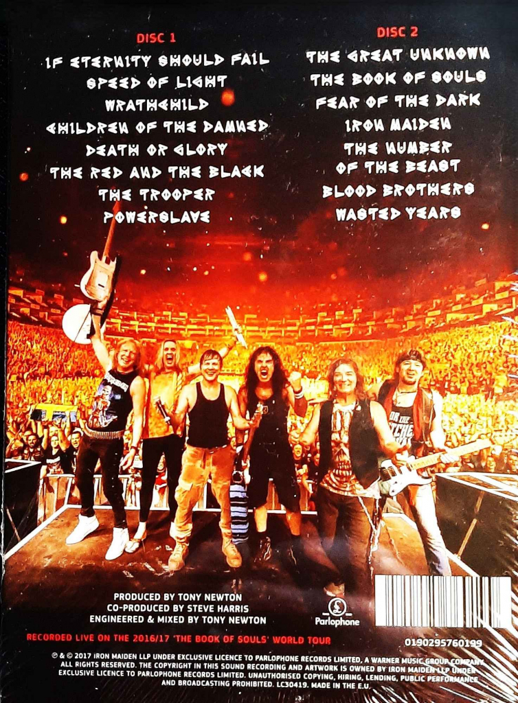 Polecam - Unikat- Album2CD Iron Maiden The Book of Souls Last Chapter Katowice - zdjęcie 2