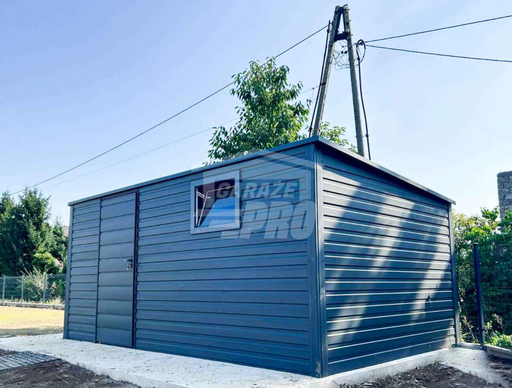 SCHOWEK - DOMEK OGRODOWY 4,5m x 3m antracyt grafit 4,5x3 GP215 Kielce - zdjęcie 5