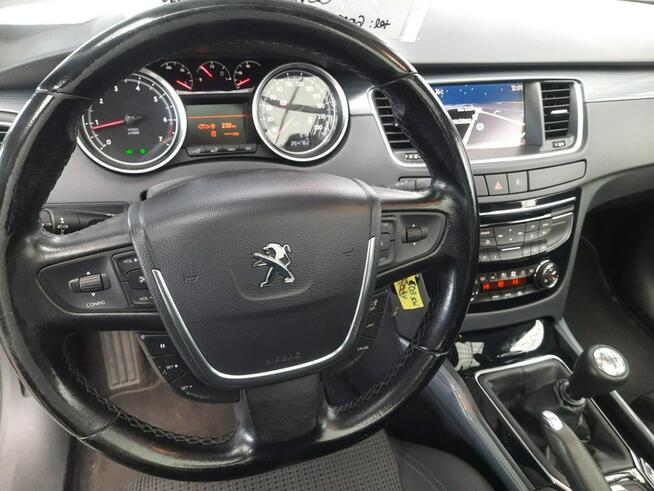 PEUGEOT 508 SW BIAŁA PERŁA METALIK STAN IDEALNY PANORAMA !SERWISOWANY Mysłowice - zdjęcie 11